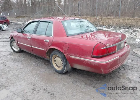 1999 Mercury Grand Marquis Ls z USA, uszkodzony, nr VIN 2MEFM75W9XX725966